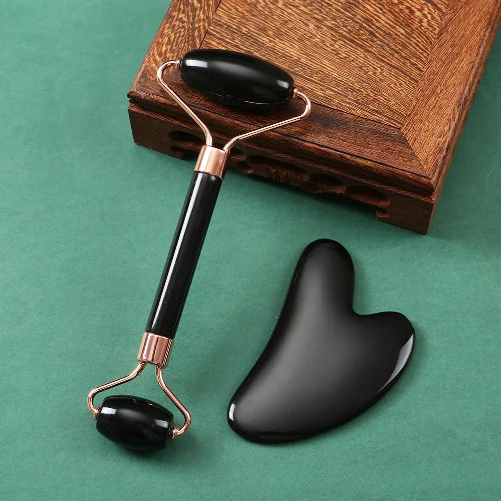 Gua Sha (For Puffiness, Jaw Shape, & Sculpted Appearance)